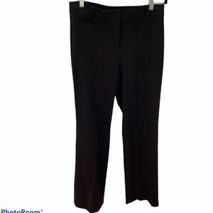 Talbots Woman Solid Black Professional Slack Pant